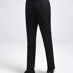 西裤男商务正装裤修身长裤子免烫中低腰直筒裤西装裤