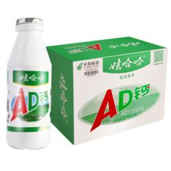 娃哈哈 AD钙奶 含乳饮料 220g*20瓶 整箱装 年货 送礼